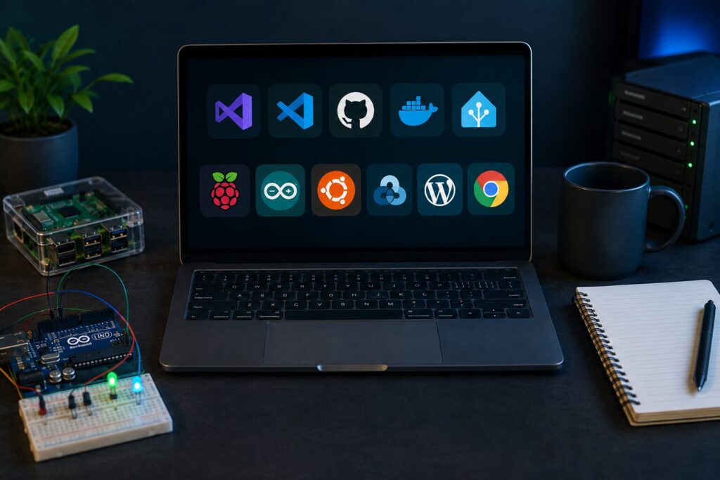 Herramientas de desarrollo, sistemas, domótica e IoT